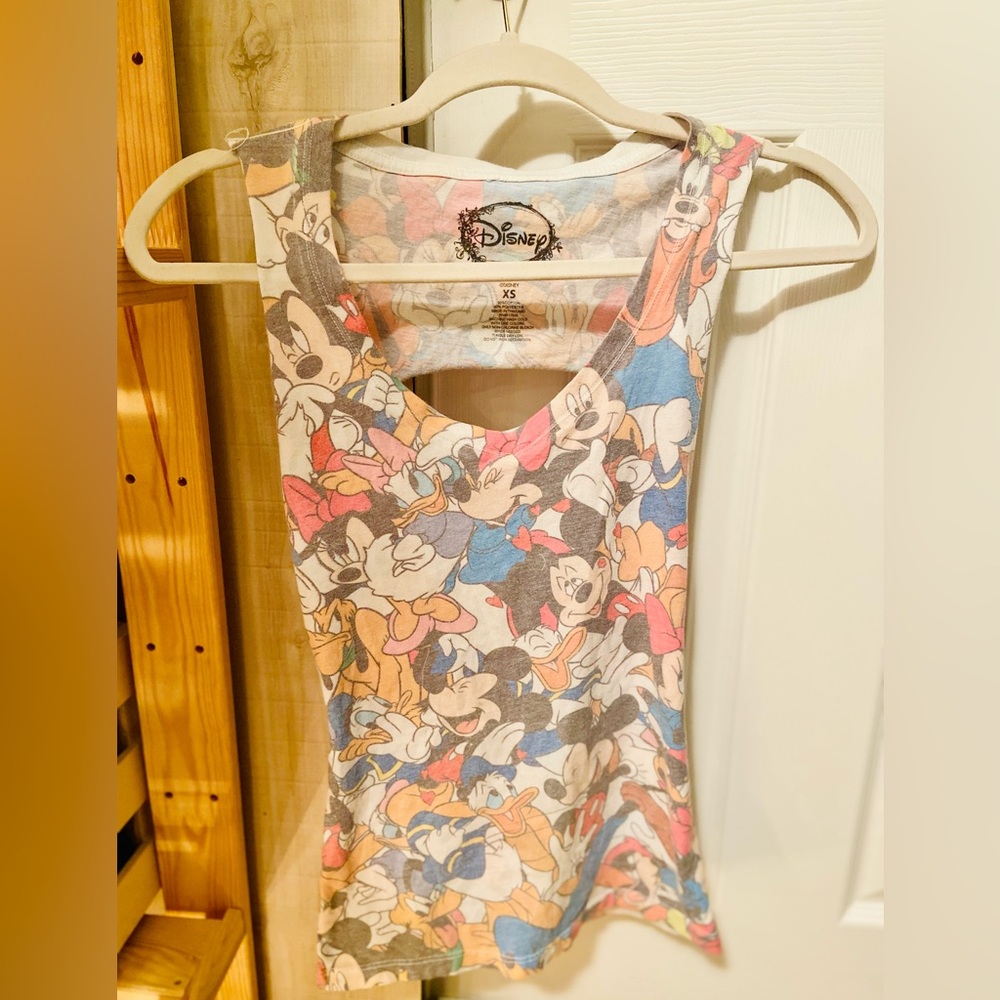 Disney Character Faded Tank Top